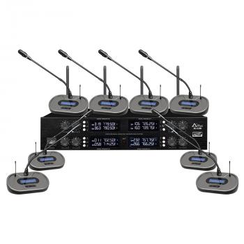 Micro cổ ngỗng không dây 8 kênh Aplus AC-5280 (8 micro)