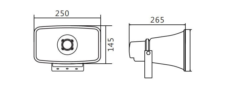 Loa phóng thanh giá rẻ Aplus A-HS15