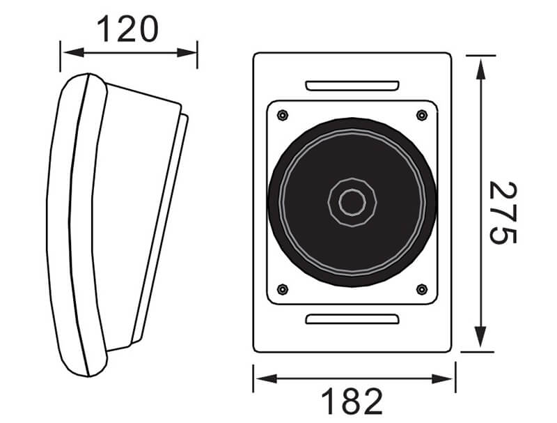 Loa treo tường giá rẻ Aplus A-810