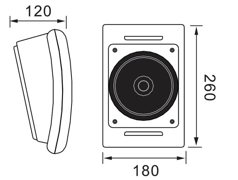 Loa treo tường Aplus A-811