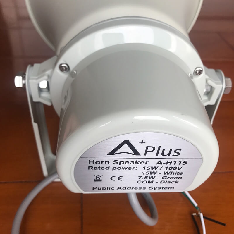 Mặt sau loa nén Aplus A-H115