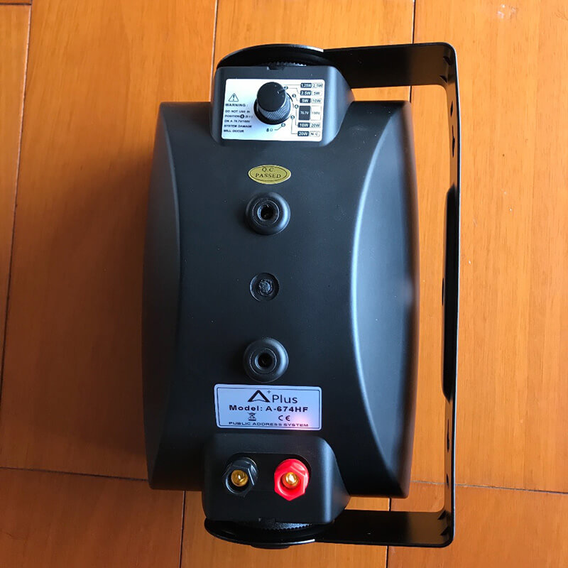 Mặt sau loa treo tường APLUS A-678HF