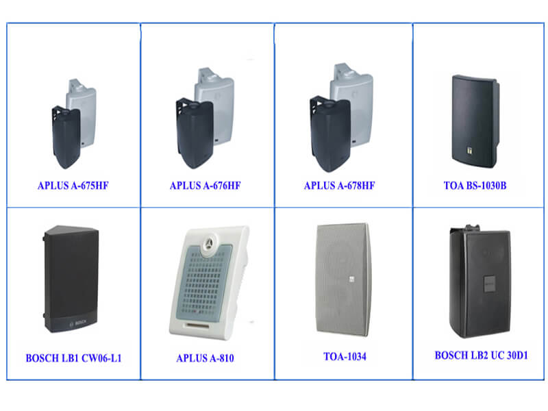 Lắp đặt âm thanh trường học mầm non