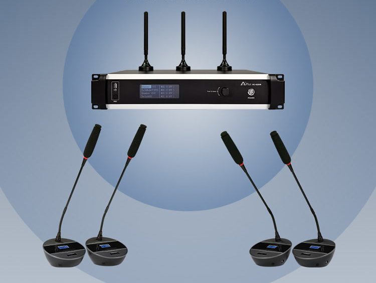 Micro đại biểu không dây Aplus RC-4216D