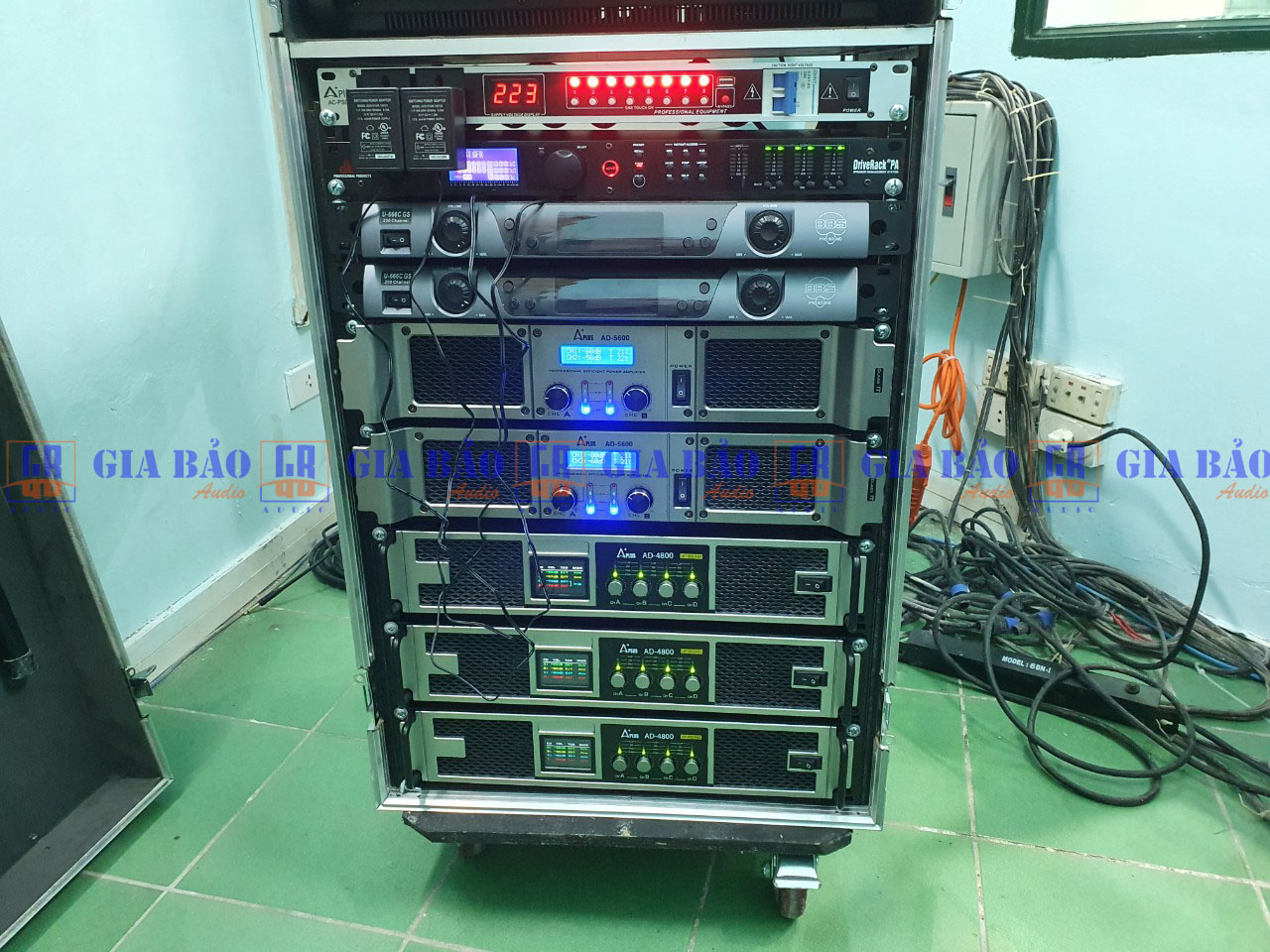 Hệ thống âm thanh nhà thi đấu chuyên nghiệp
