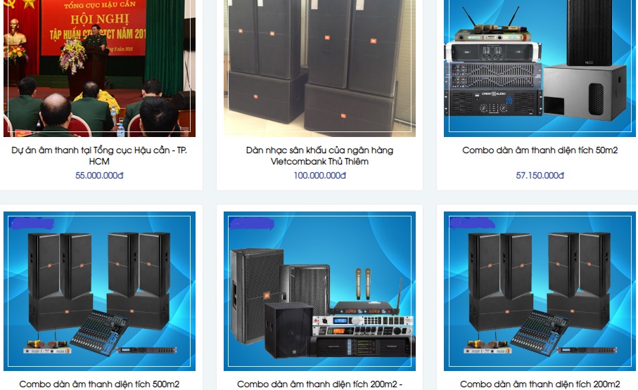 Combo lắp đặt âm thanh nhà văn hóa