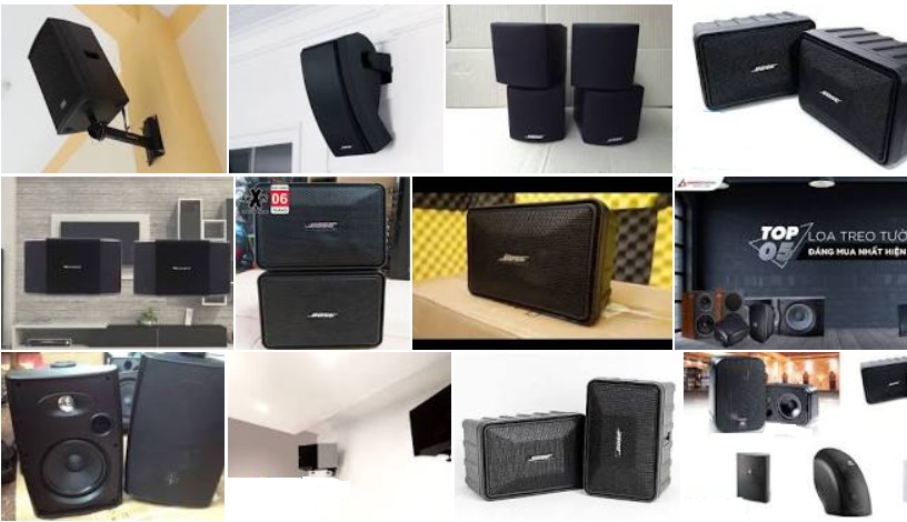 Loa treo tường shop quần áo